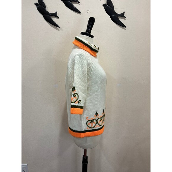 Vintage Kimlon by Miss Exquisite Hong Kong Hand Embroidered Sweater - M - Picture 3 of 9